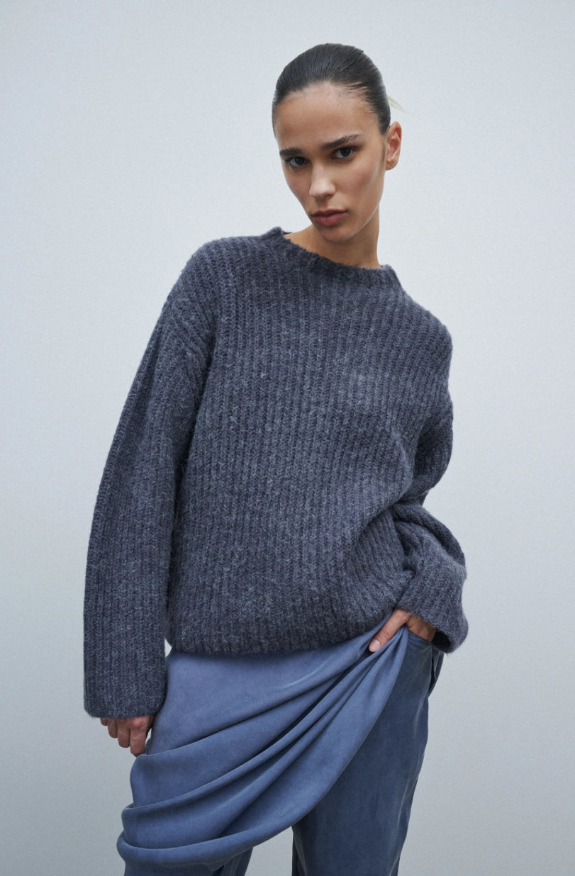 Parker Knit | Indigo