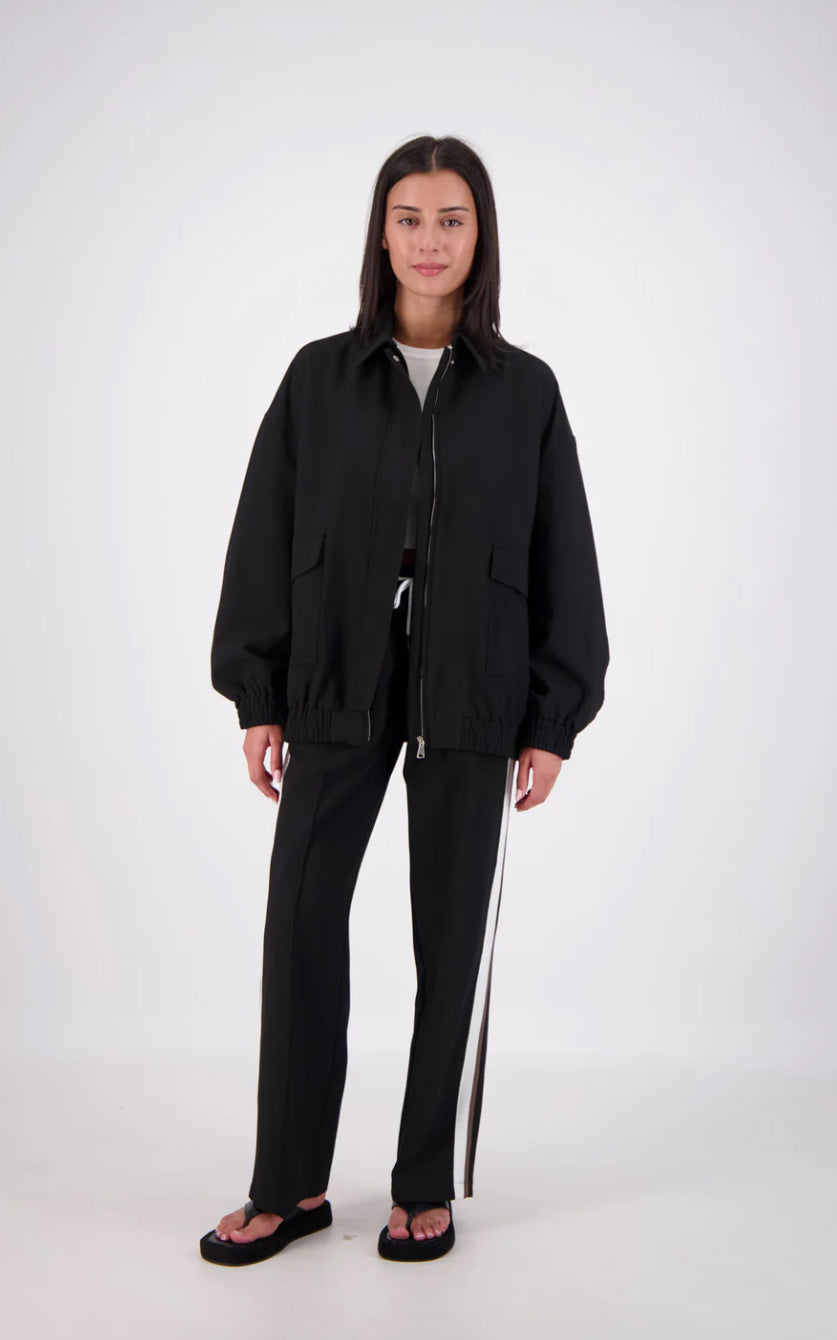 Ischia Bomber Jacket | Black