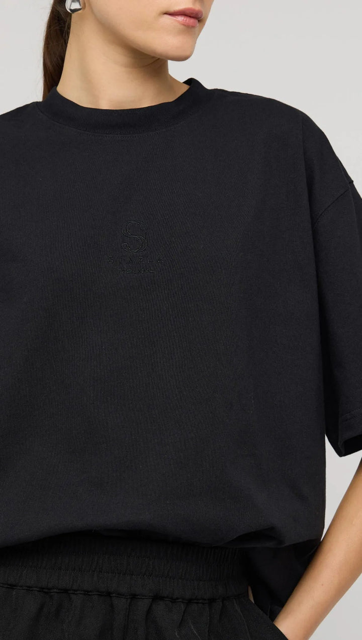 Staple Embroidered Logo Tee