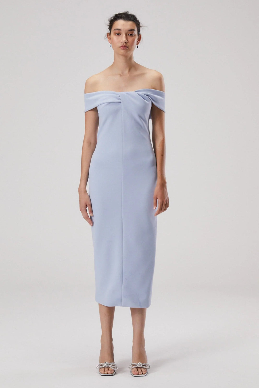 Ivy Midi Dress | Sky Blue