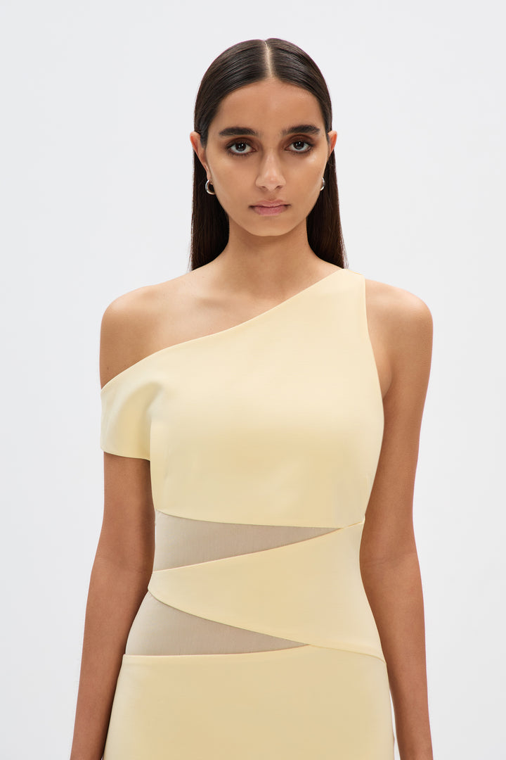 The Leni Twill Mini Dress
