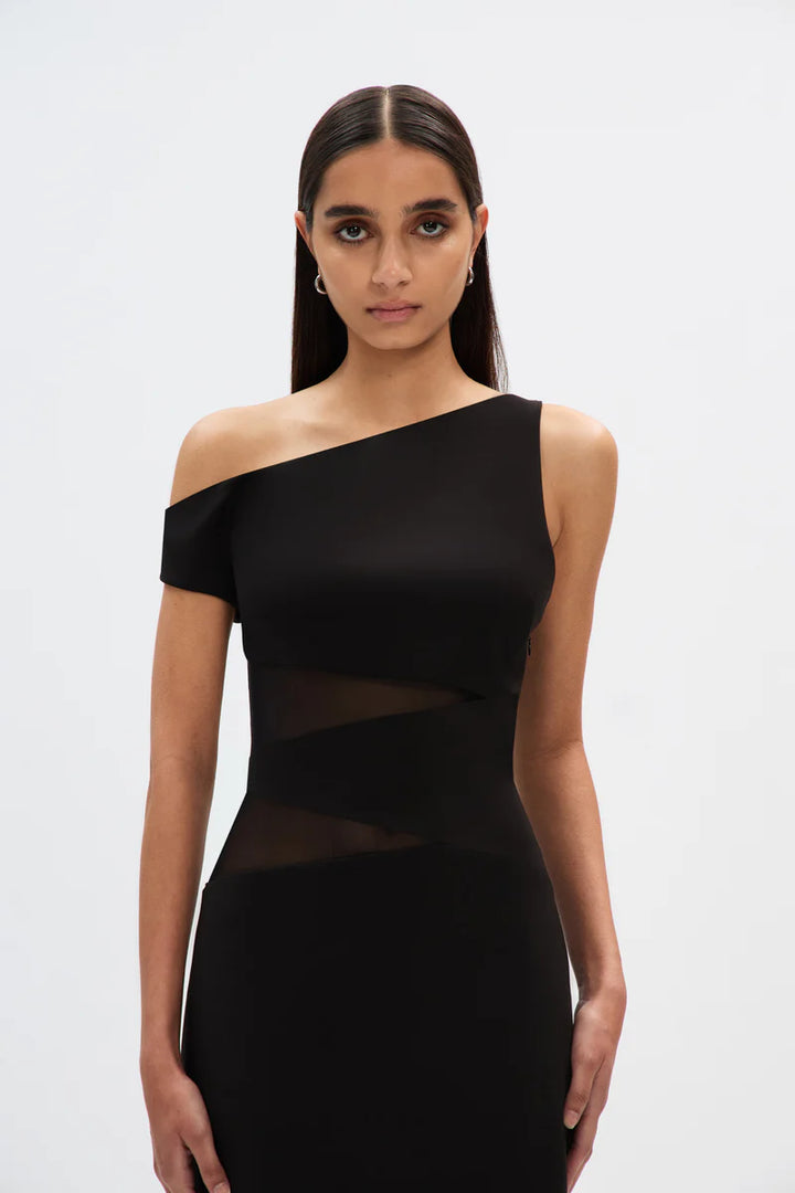 The Leni Twill Maxi Dress