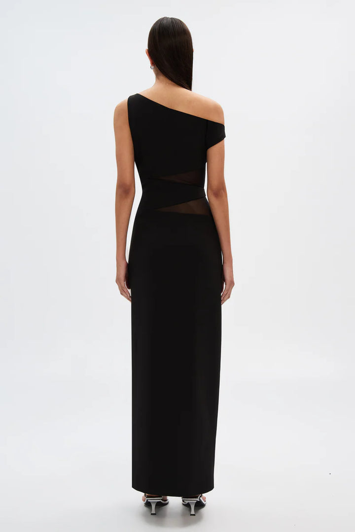The Leni Twill Maxi Dress