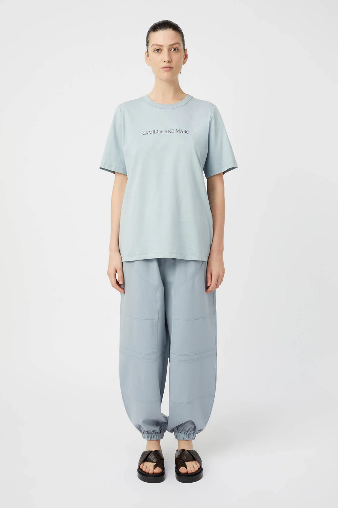 Grayson Tee | Misty Blue