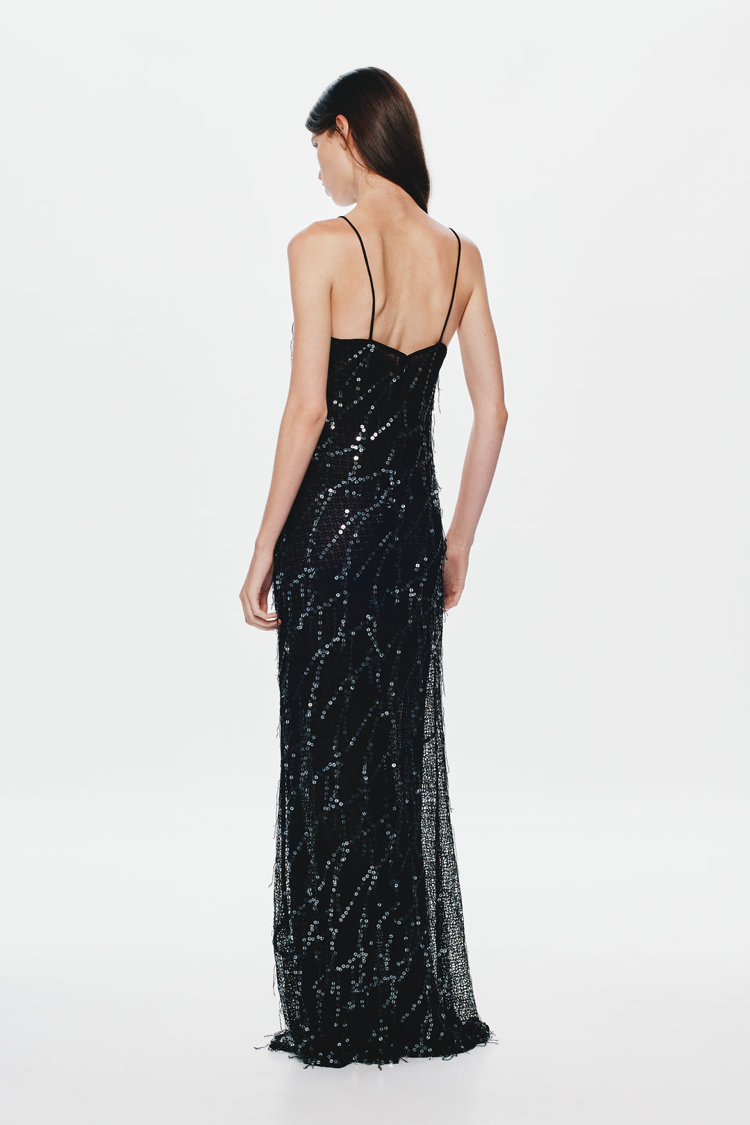 Onyx Sequin Dress