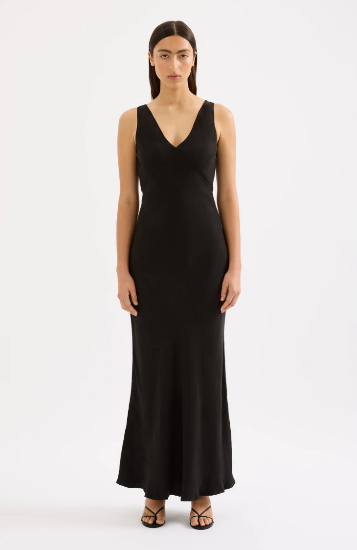 cupro maxi dress Harper Cupro Maxi Dress – TOGAH