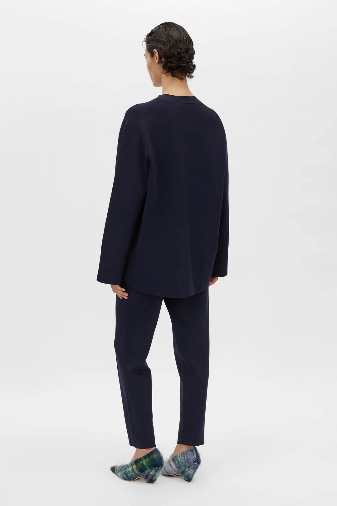 Lyndon Knit Pant | Navy