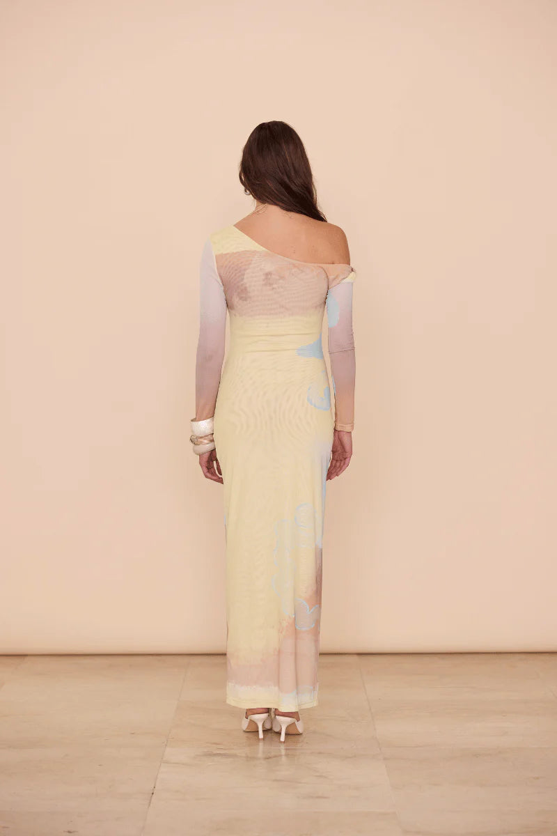 Impression Long Sleeve Dress