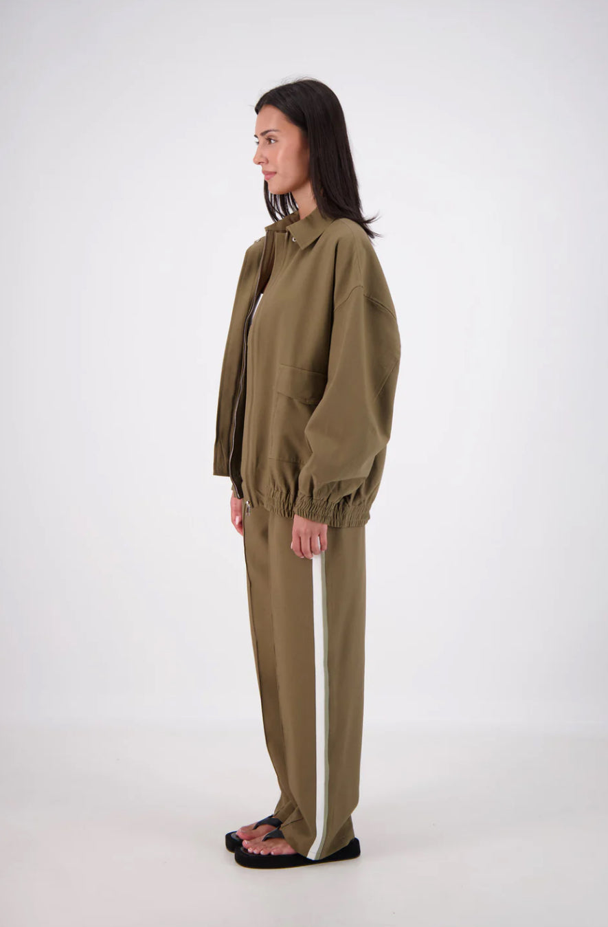 Ischia Bomber Jacket | Olive