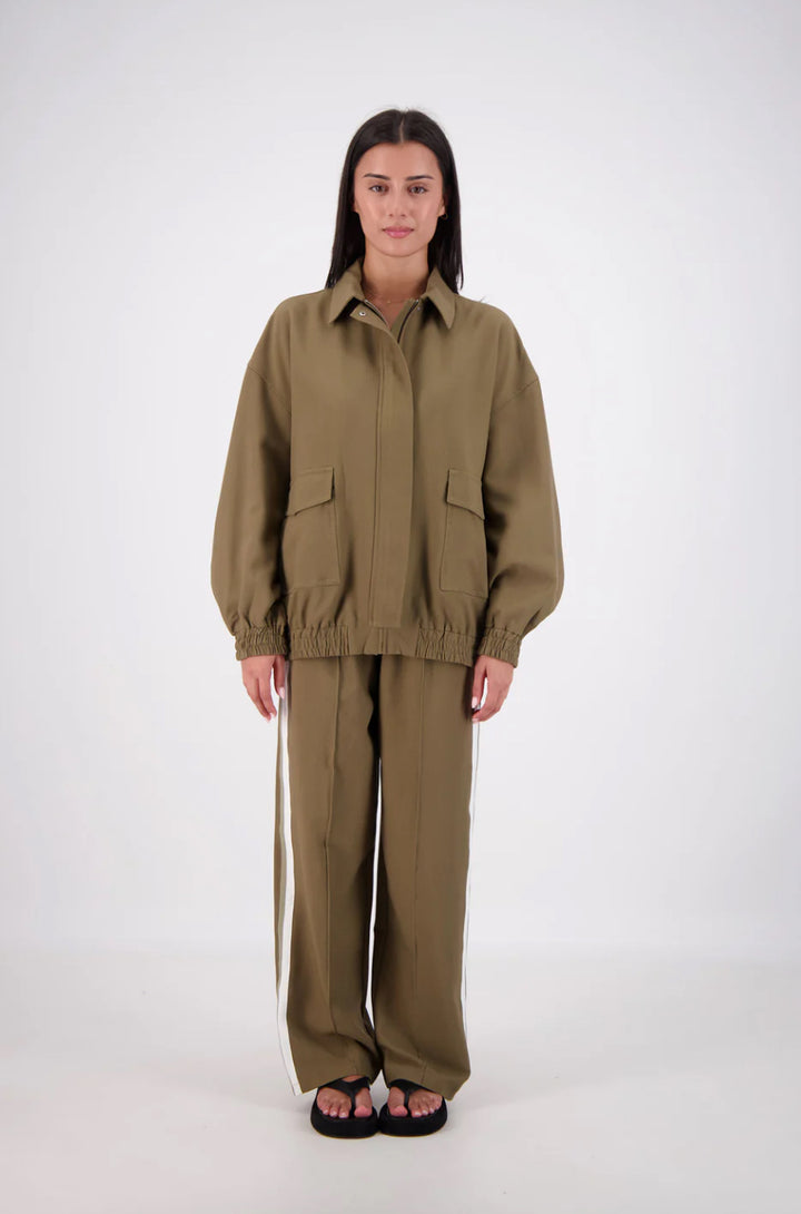 Ischia Bomber Jacket | Olive