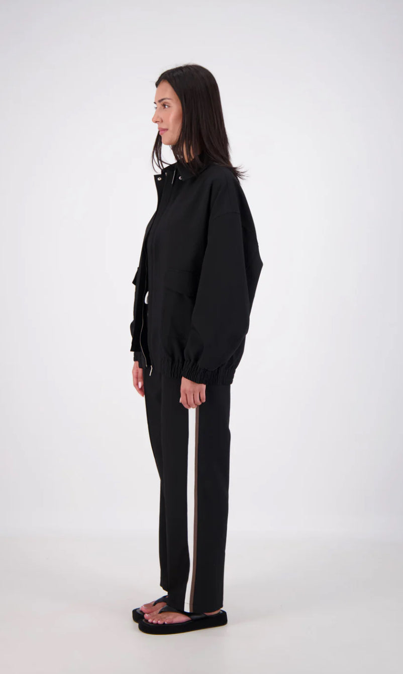 Ischia Bomber Jacket | Black
