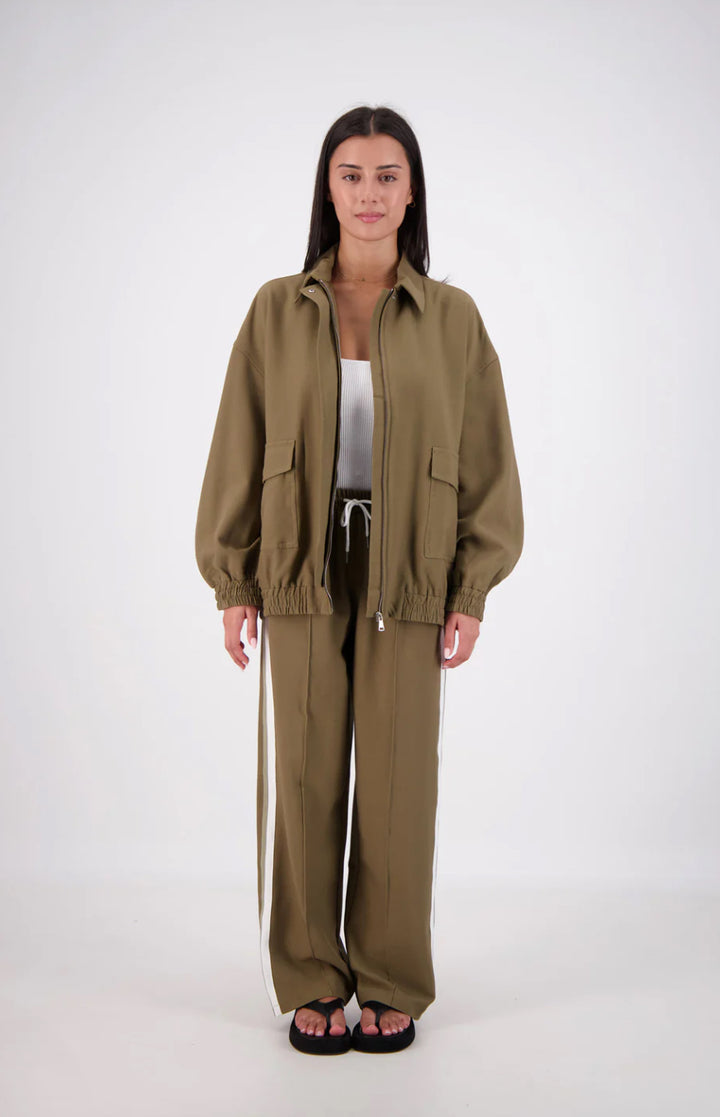 Ischia Bomber Jacket | Olive