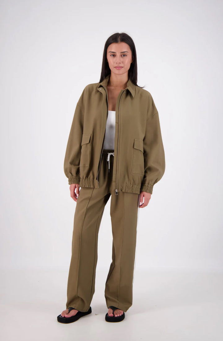 Ischia Bomber Jacket | Olive