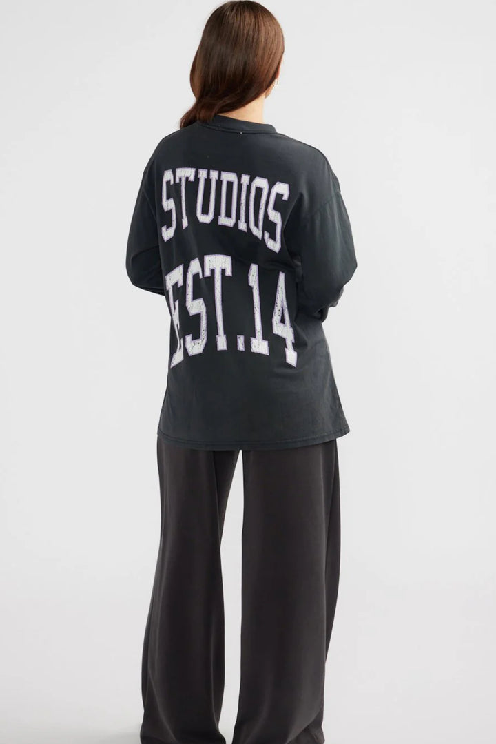 Vintage Collegiate Long Sleeve Tee