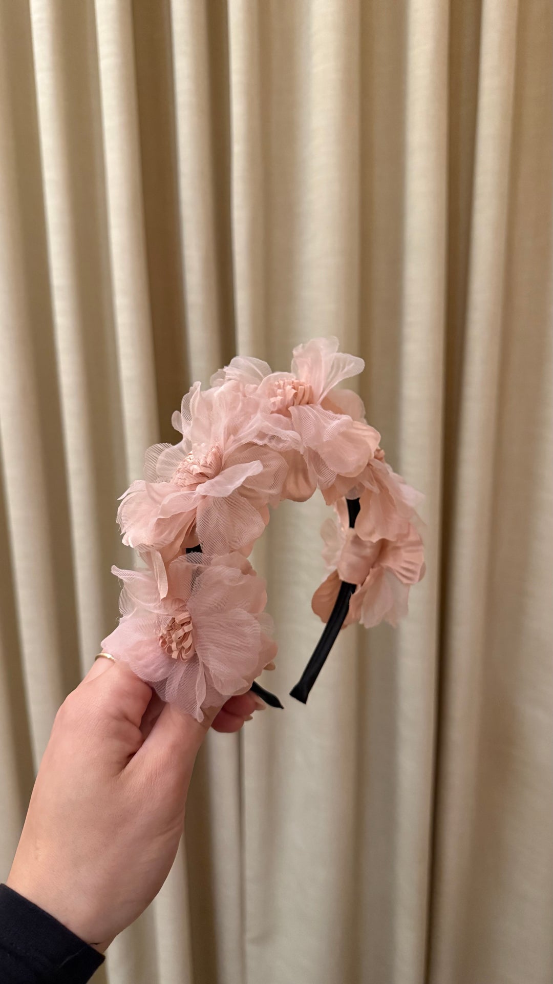 Baby Pink Flower Headpiece