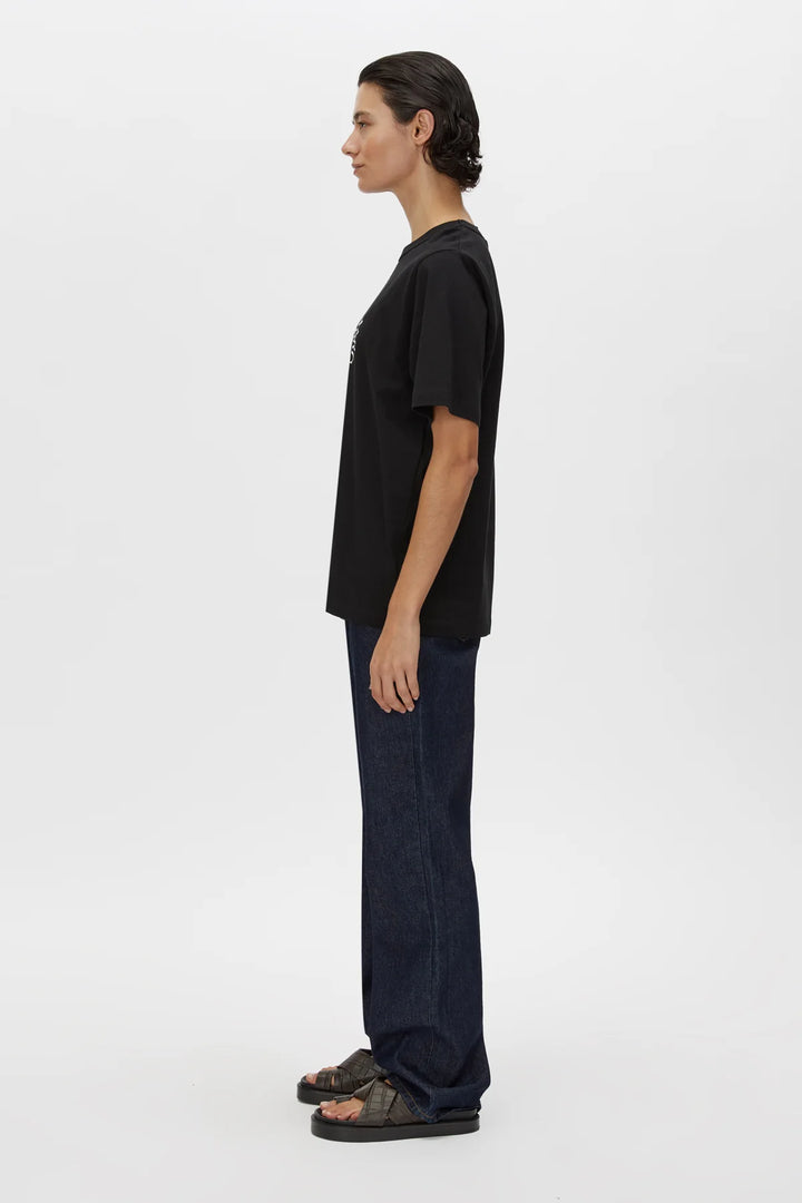 Karine Graphic Tee | Black