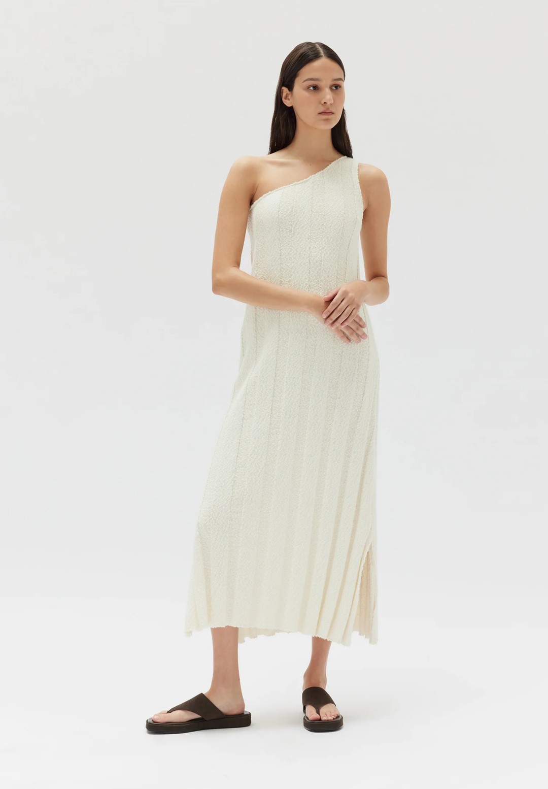 Caitlin Rib Knit Midi Dress