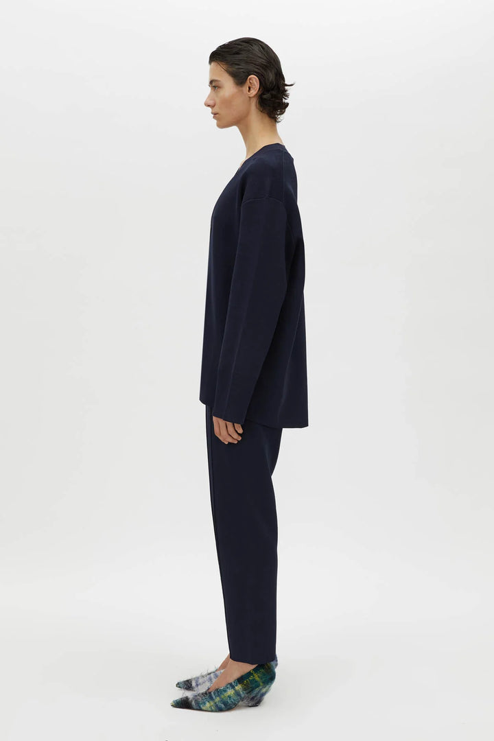 Lyndon Knit Pant | Navy