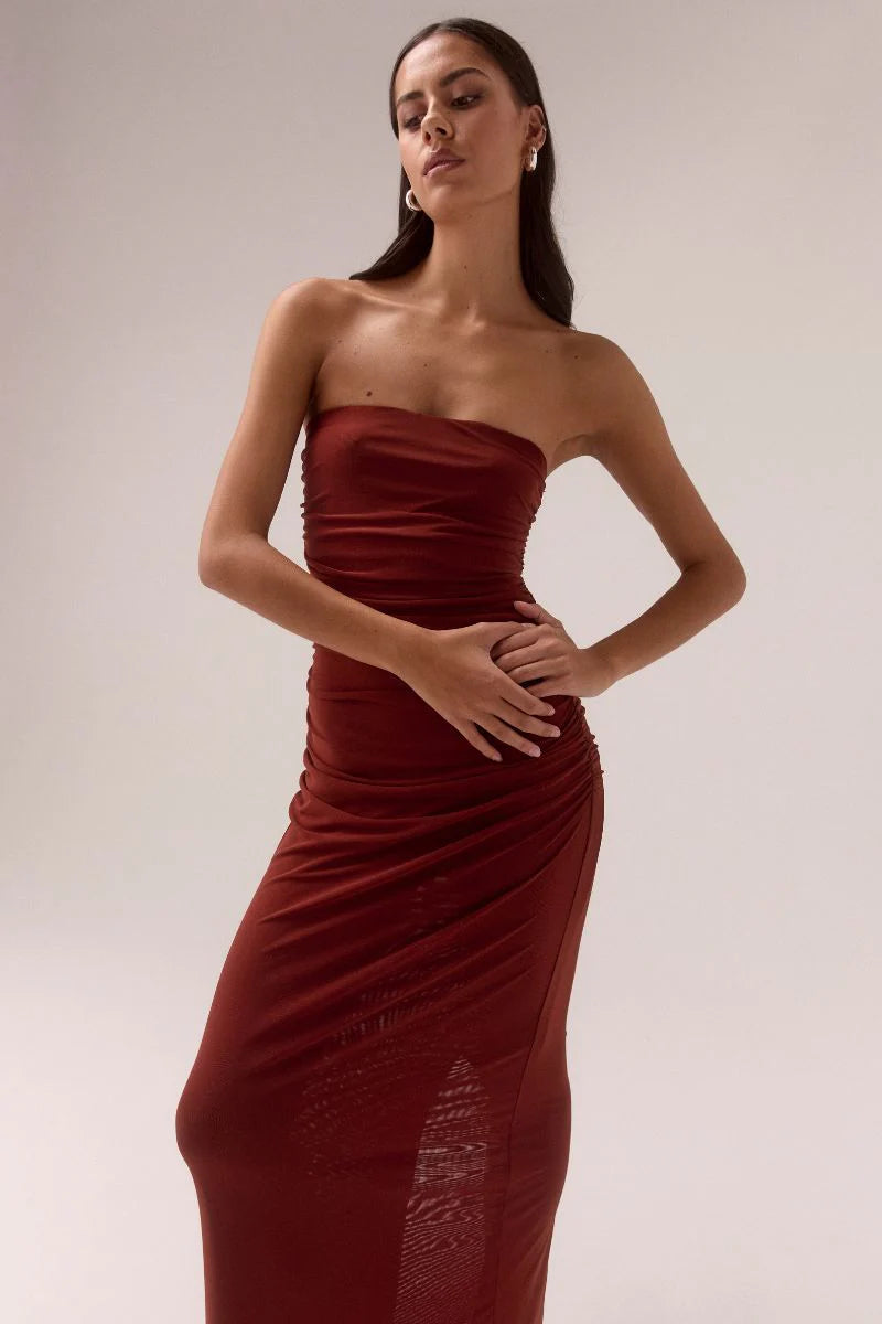 Myriad Bolero Dress | Cinnamon