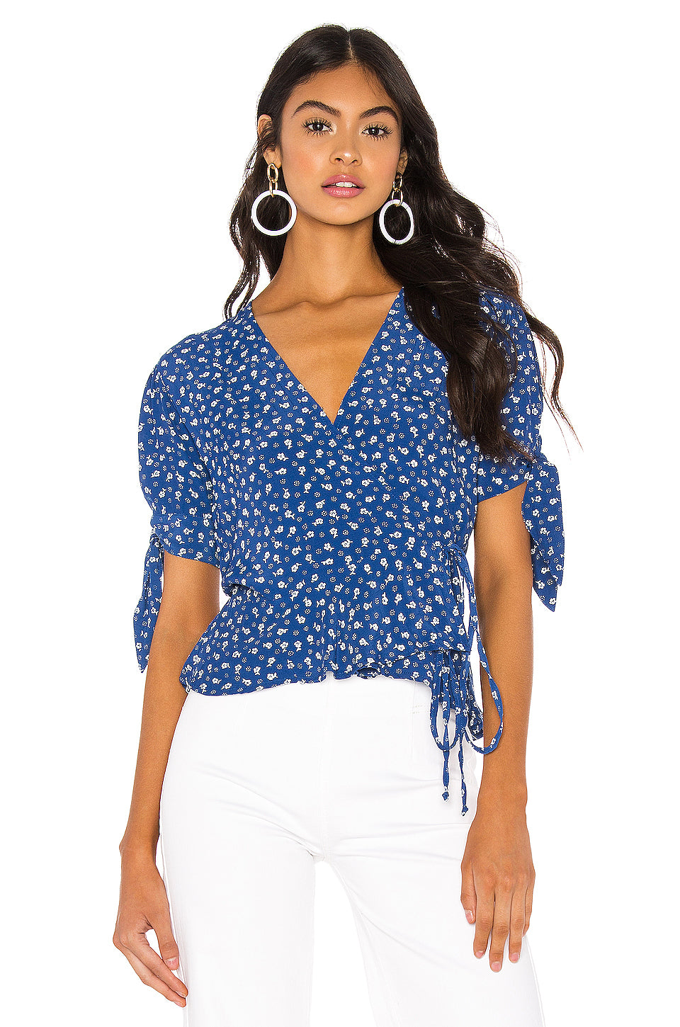 Lucy Wrap Top | Monette Floral