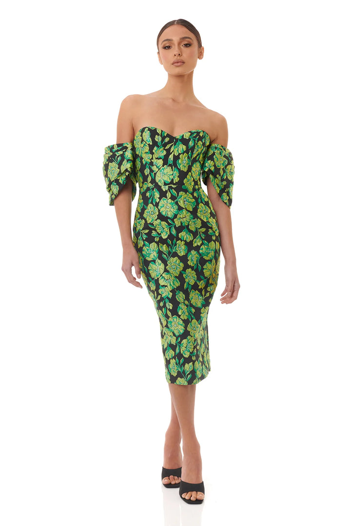 Tahnee Dress | Floral Midi