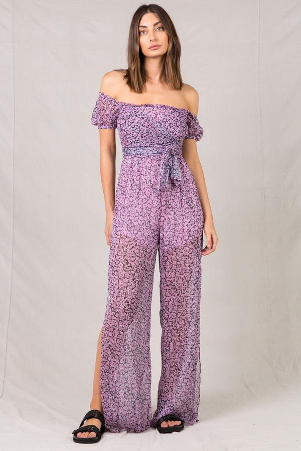Zara Floral Jumpsuit