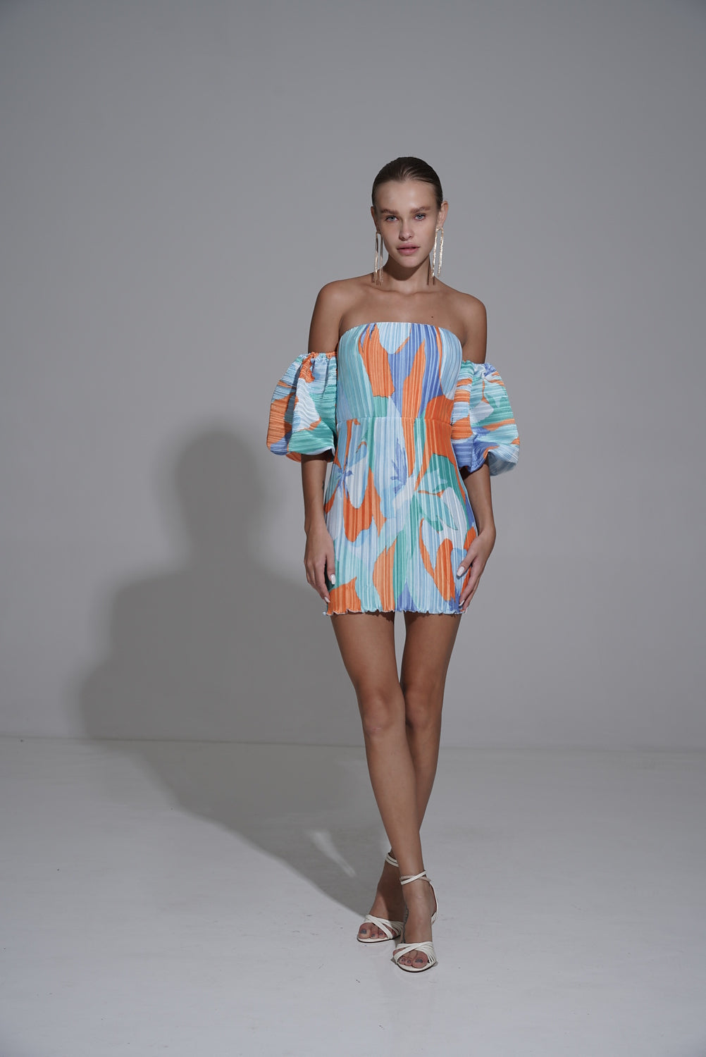 Sirene Mini Dress | Capri Orange