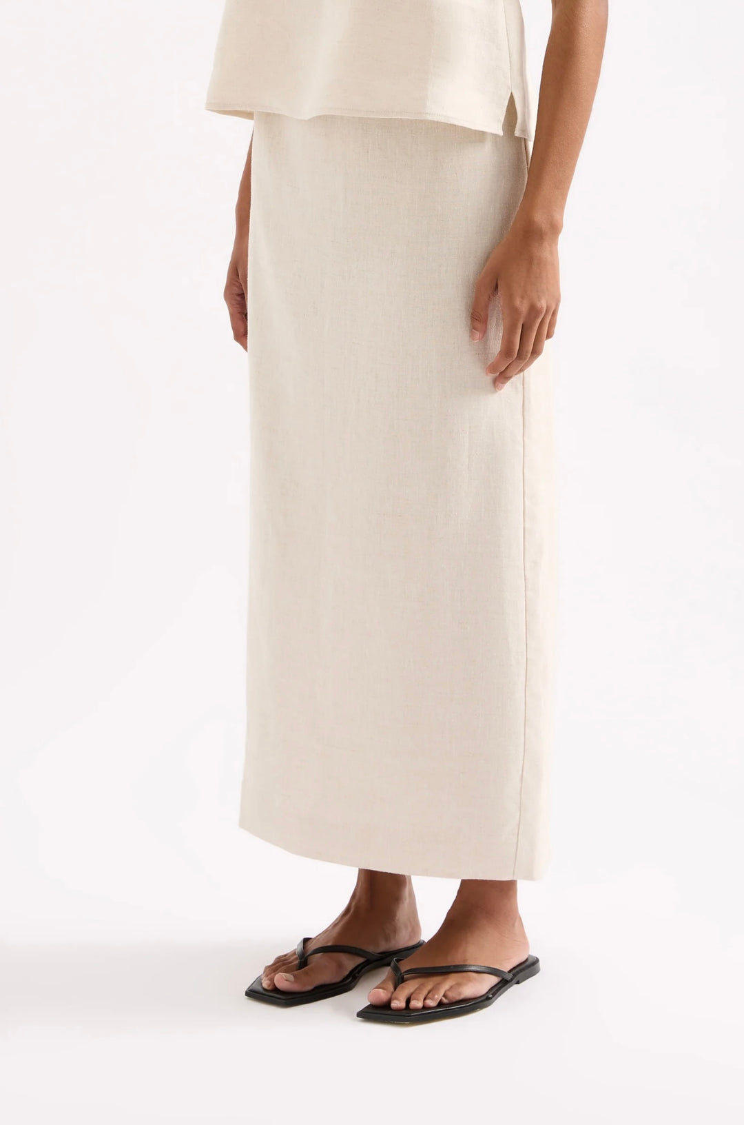 Sadie Linen Maxi Skirt