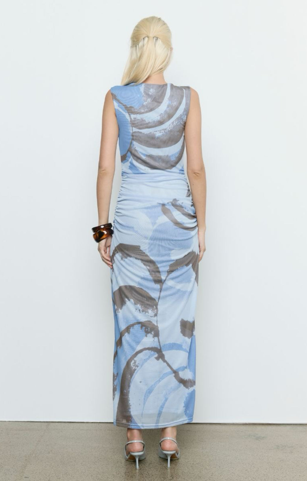 Whirl Mesh Dress