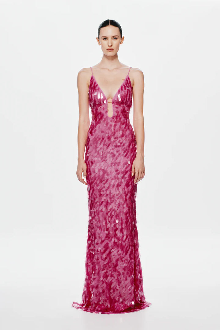 Sapphire Sequin Dress