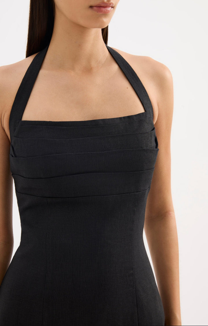 Reyes Linen Mini Dress