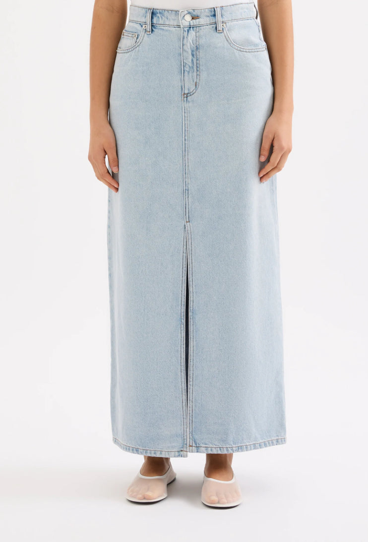 Sia Denim Maxi Skirt