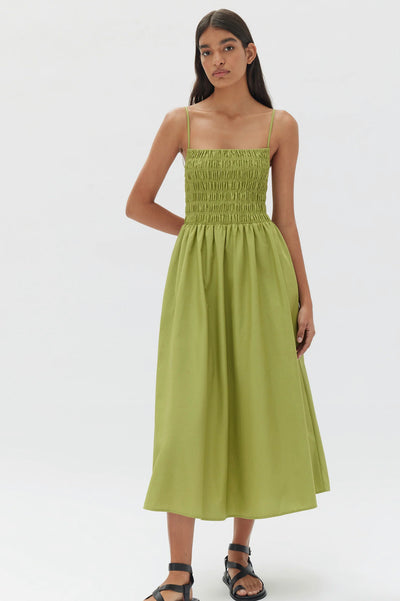 Aubrey Rouched Dress | Agave