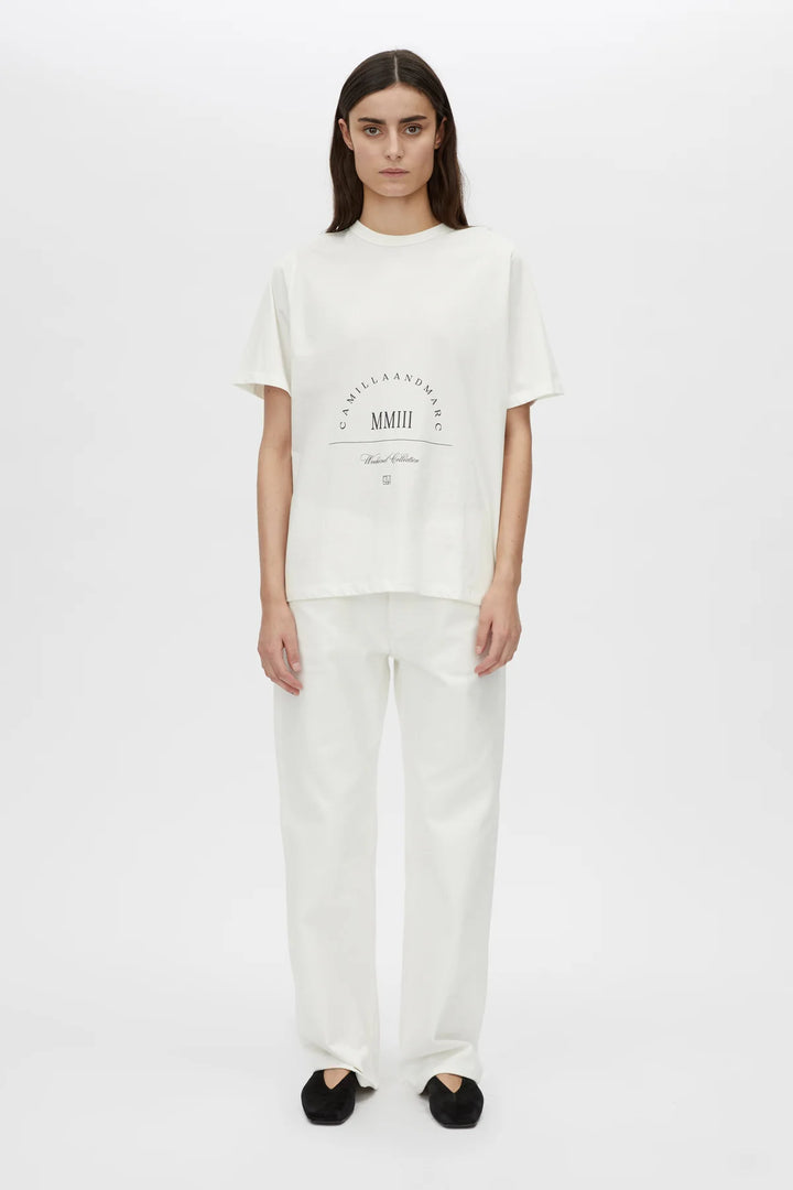 Arcturus Graphic Tee | Milk White
