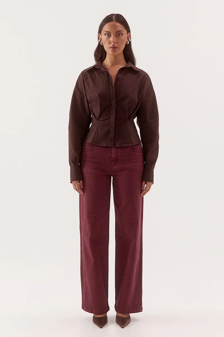 Marlowe Shirt | Espresso