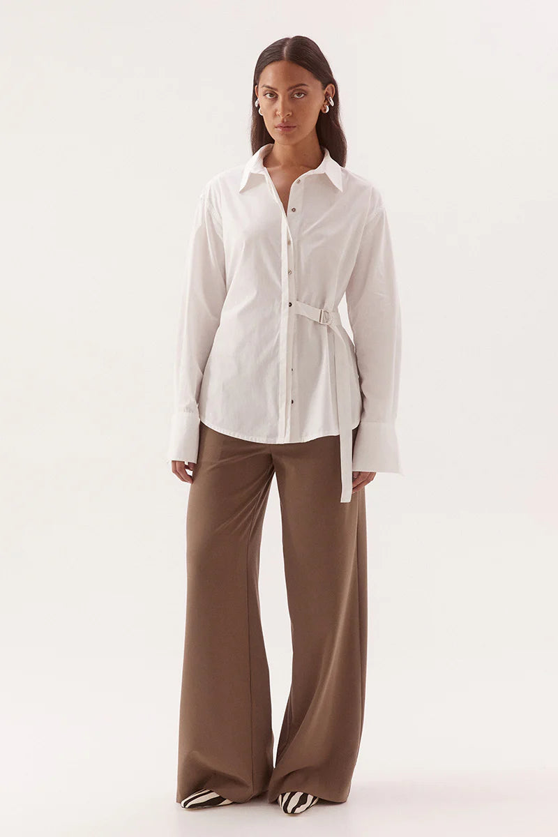 Blume Shirt | Chalk