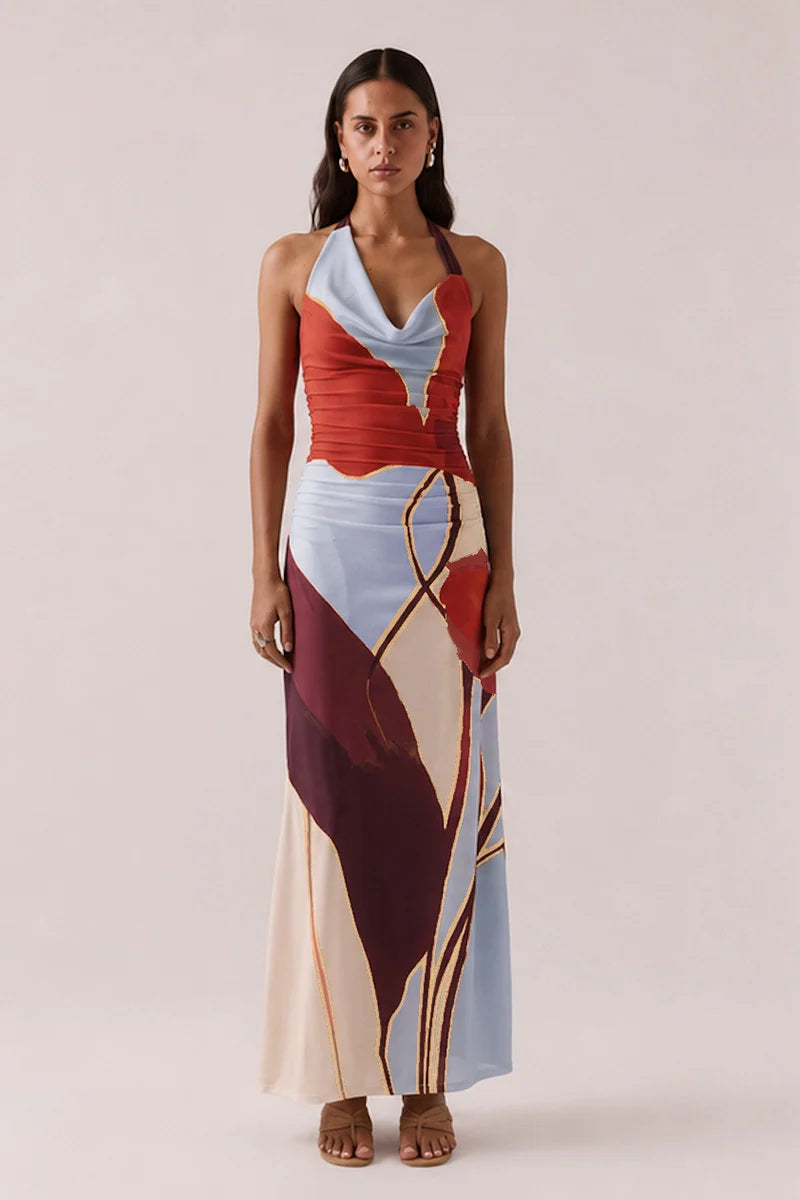 KALEA DRESS - BLUE BLOOM