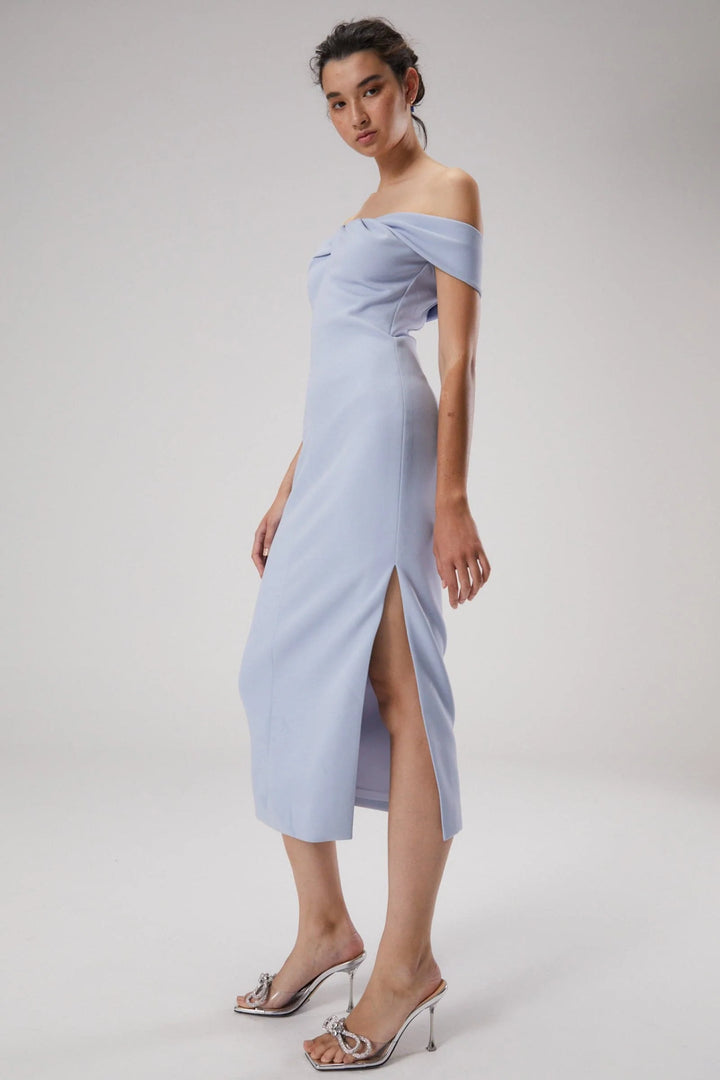 Ivy Midi Dress | Sky Blue