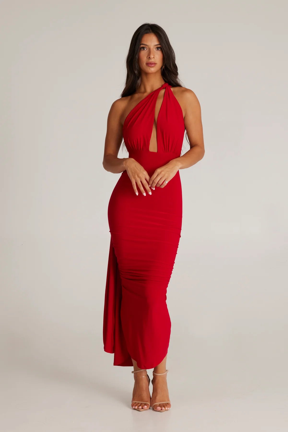 Melrose Multi Way Dress | Red