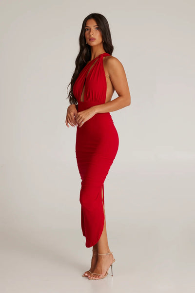 Melrose Multi Way Dress | Red