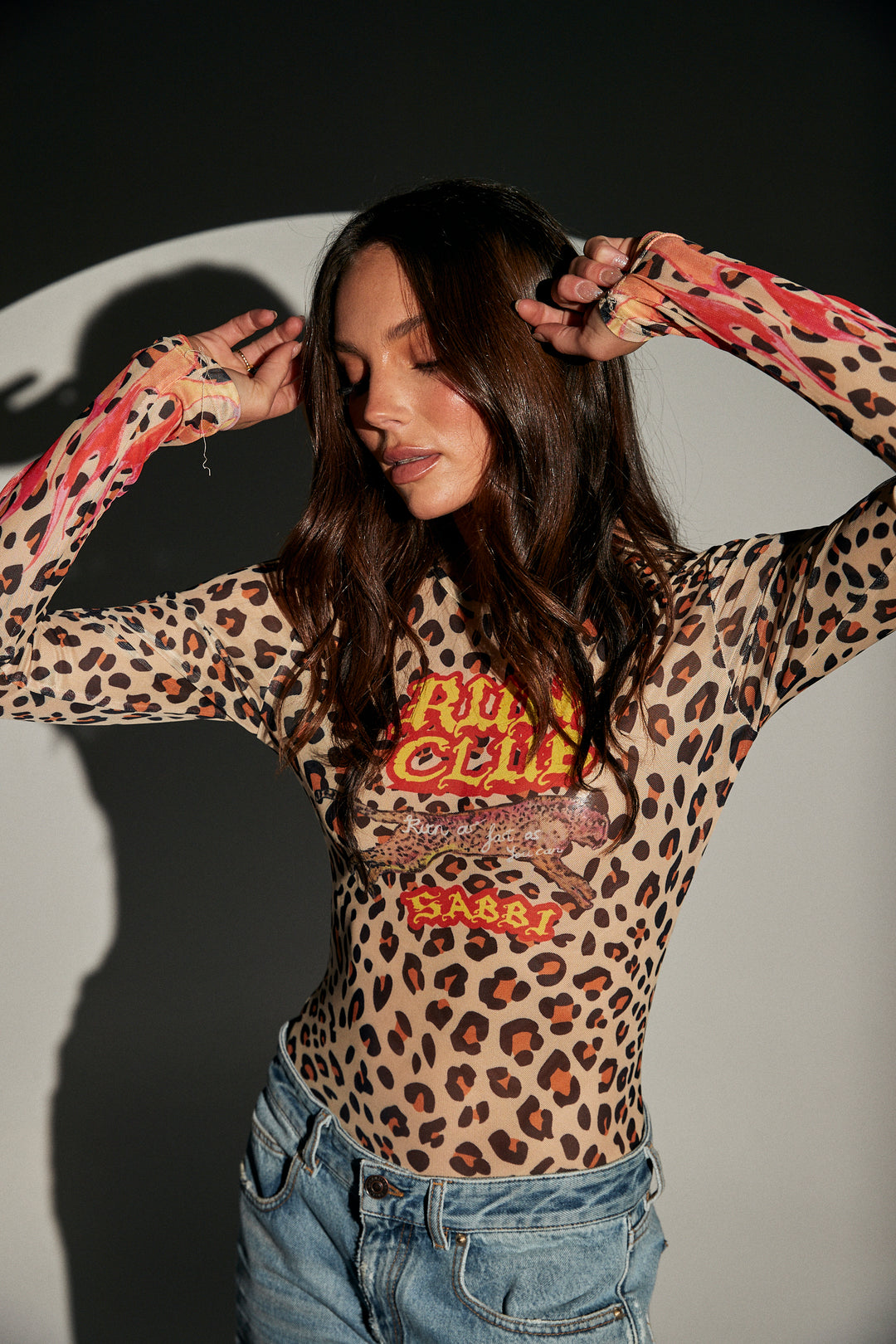 The Run Wild Mesh Top