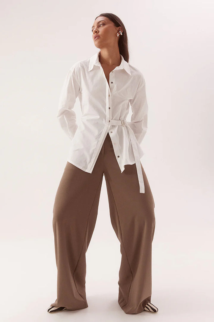 Blume Shirt | Chalk