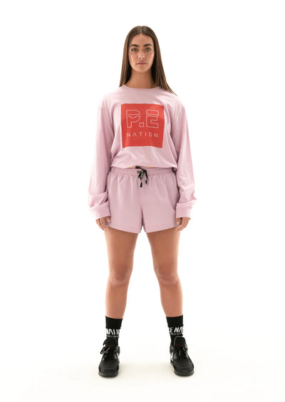 Arcade Long Sleeve Top | Fragrant Lilac