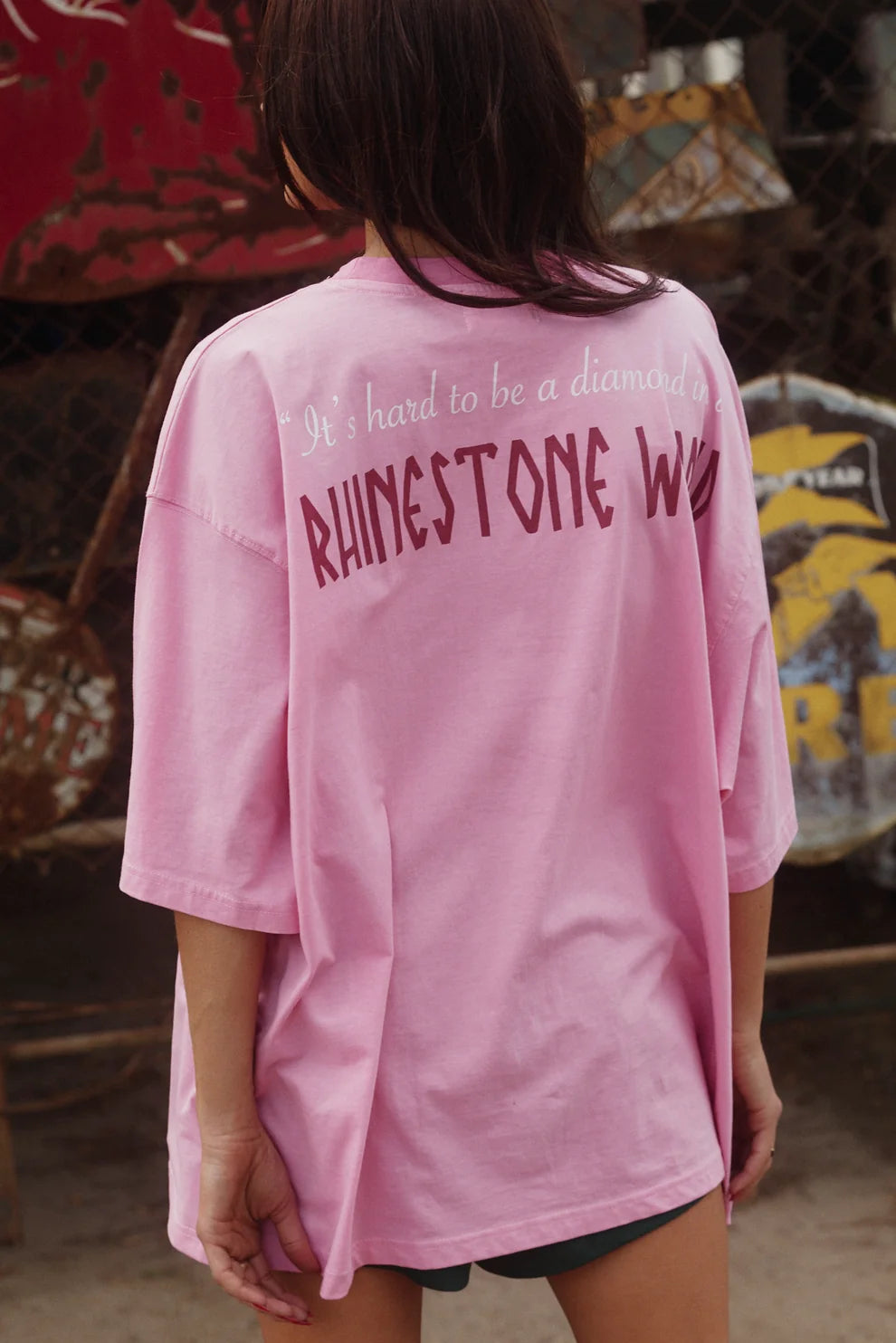 Rhinestone Girl Tee