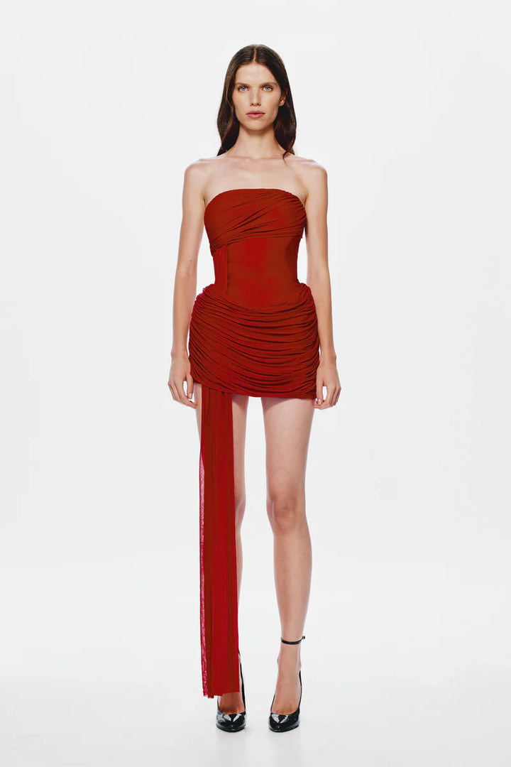 Ember Wrapped Mini Dress