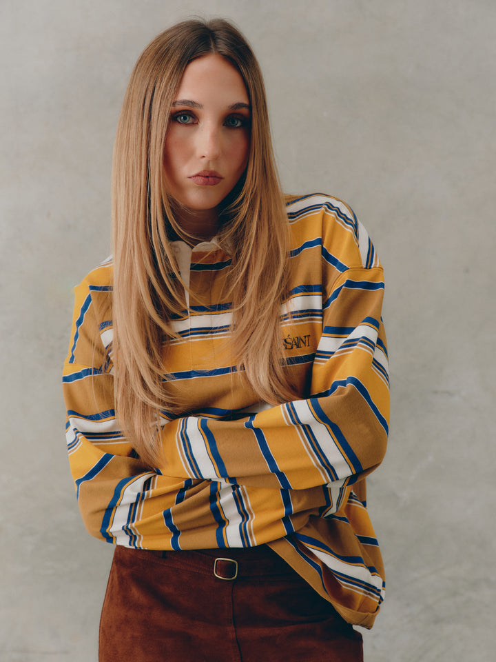 Cruz Rugby Polo | Yellow