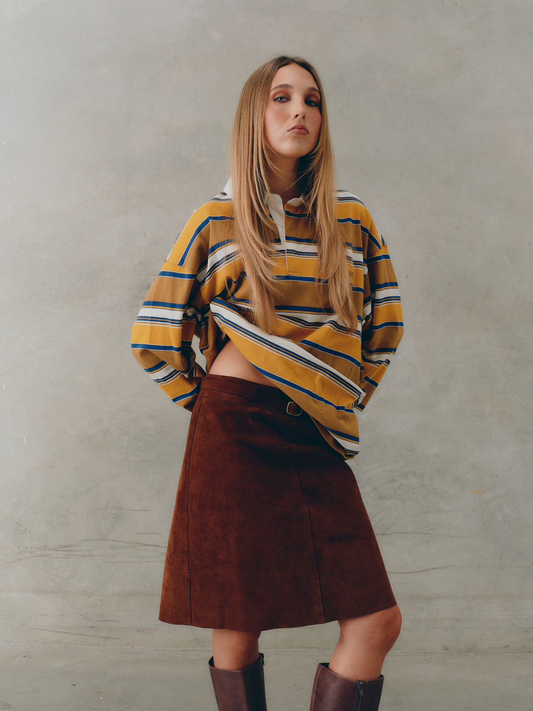 Cruz Rugby Polo | Yellow