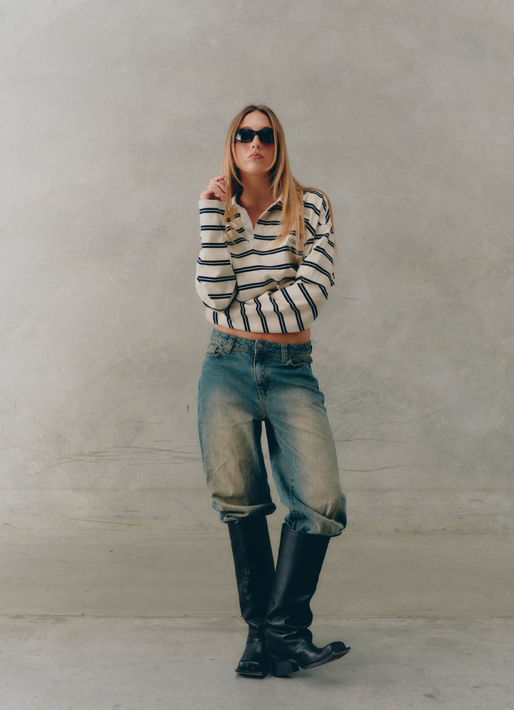 Ryder Rugby Polo | Cream