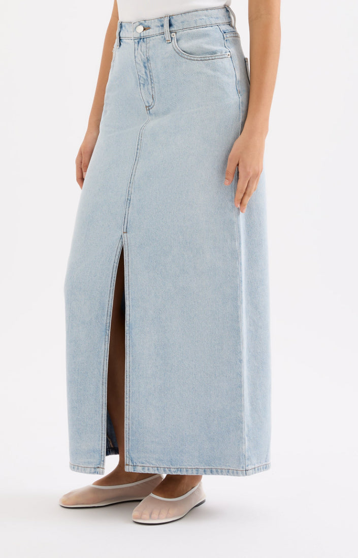 Sia Denim Maxi Skirt