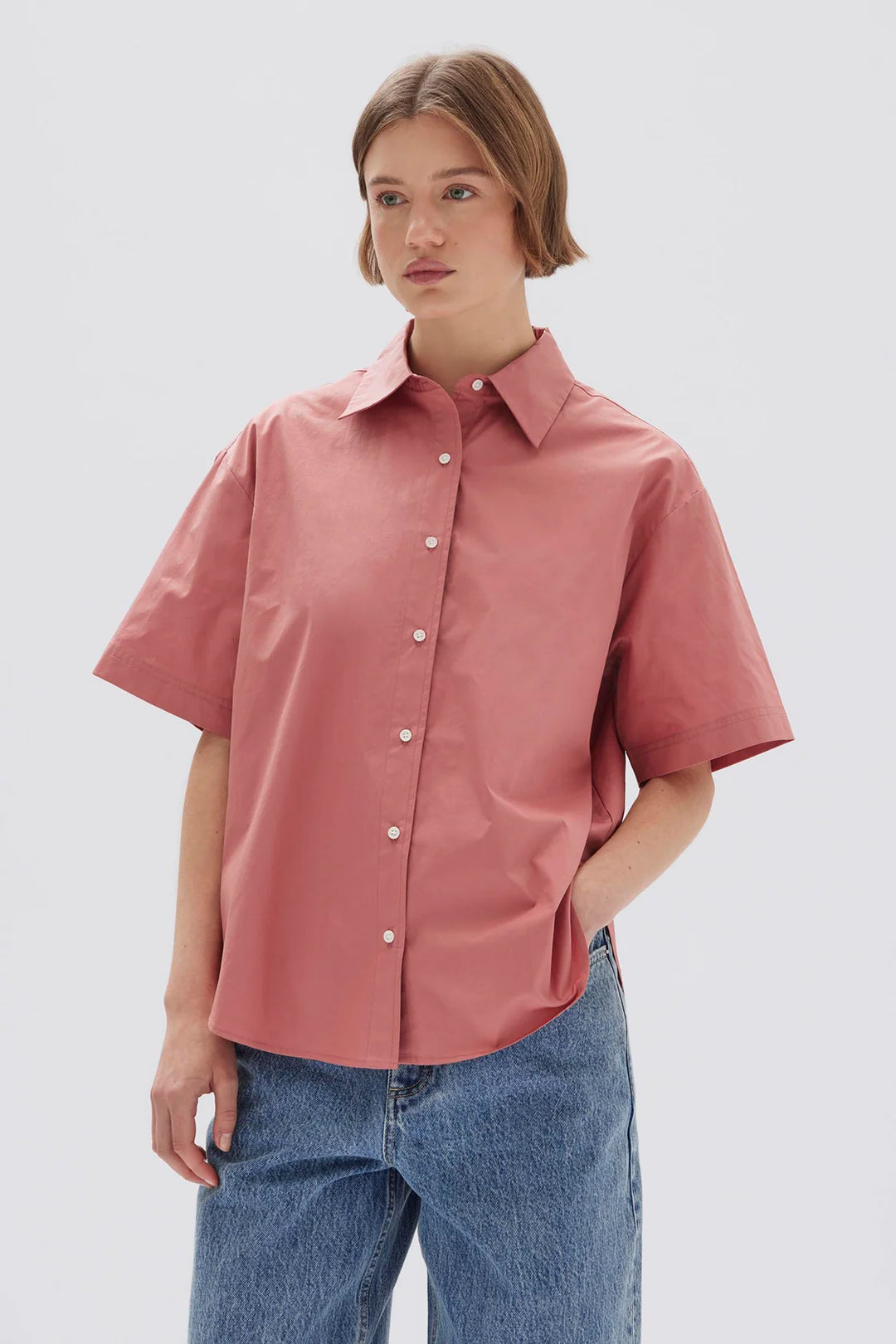 Tala Poplin Short Sleeve Shirt